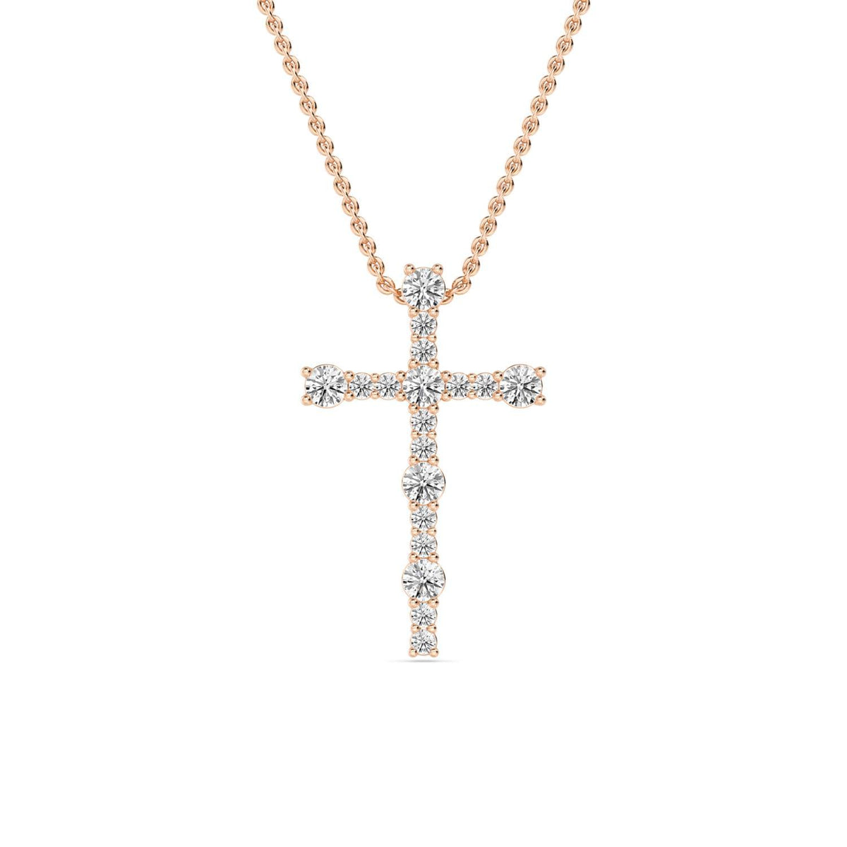 Rosaline Vale lab grown diamond pendant