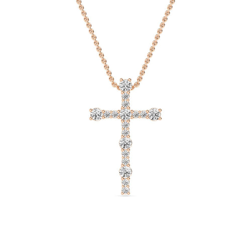 Rosaline Vale lab grown diamond pendant