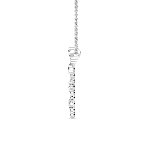 Rosaline Vale lab grown diamond pendant