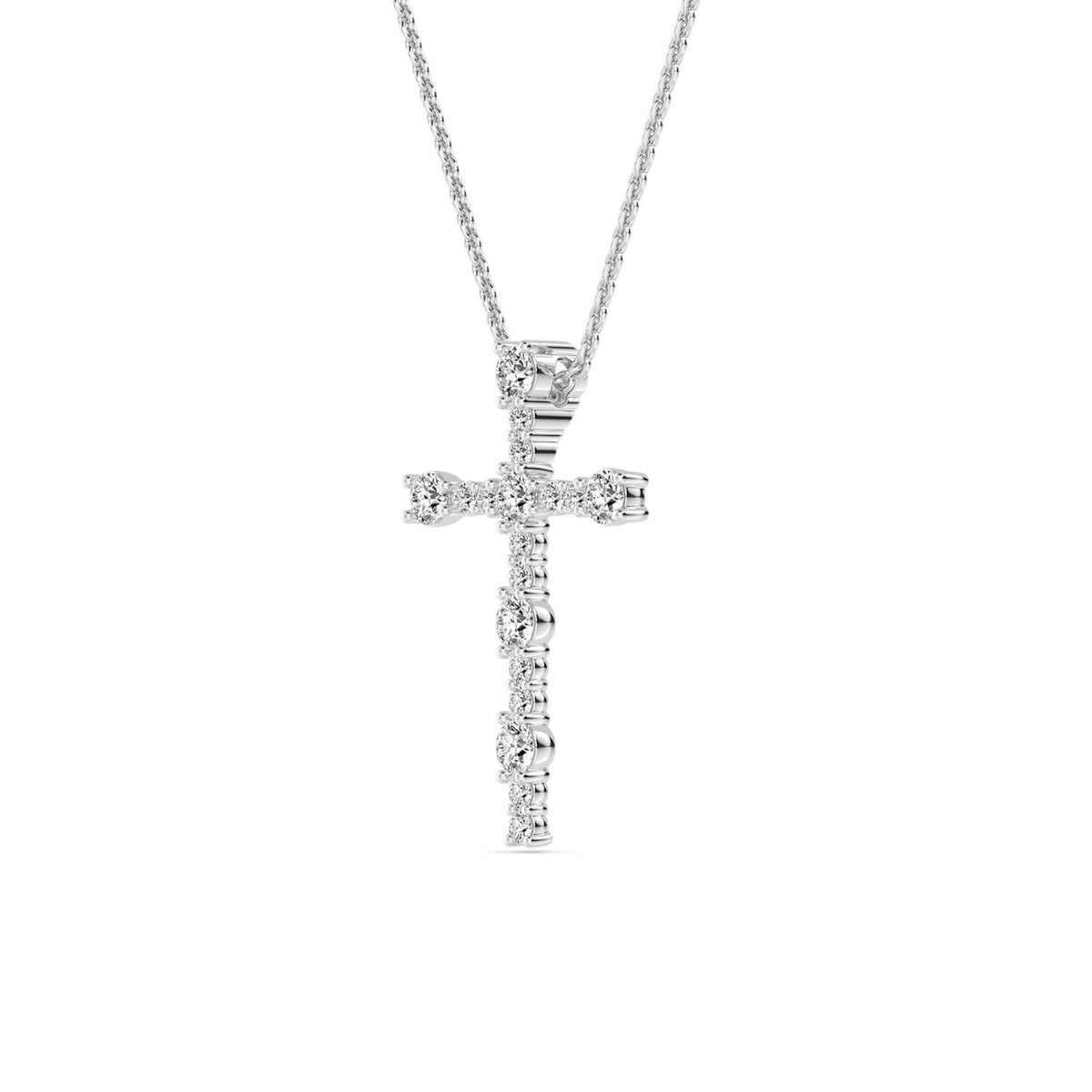 Rosaline Vale lab grown diamond pendant