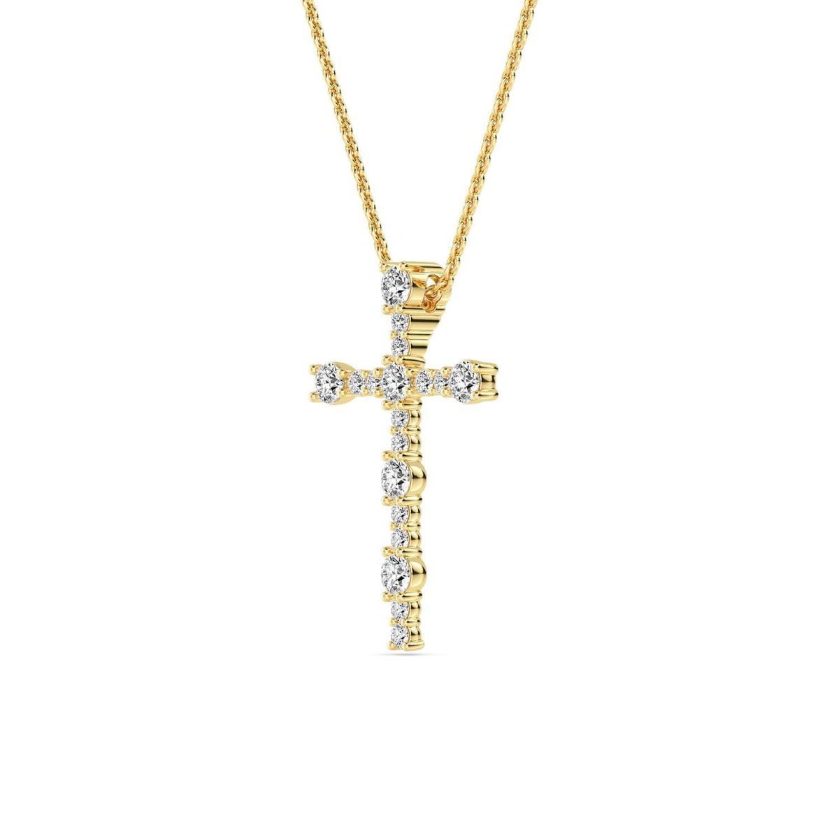 Rosaline Vale lab grown diamond pendant