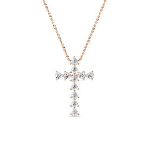 Seraphina Bloom lab grown diamond pendant