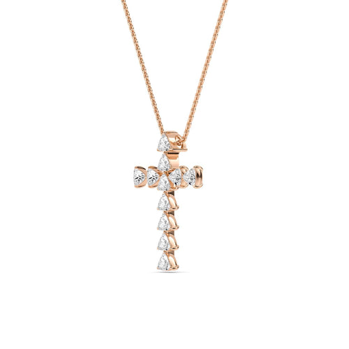 Seraphina Bloom lab grown diamond pendant