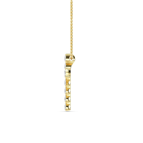 Seraphina Bloom lab grown diamond pendant