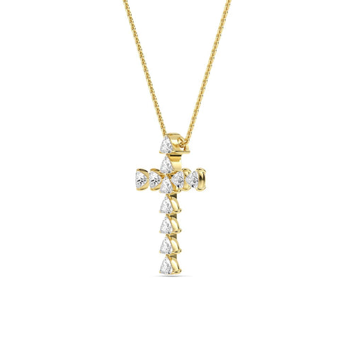 Seraphina Bloom lab grown diamond pendant