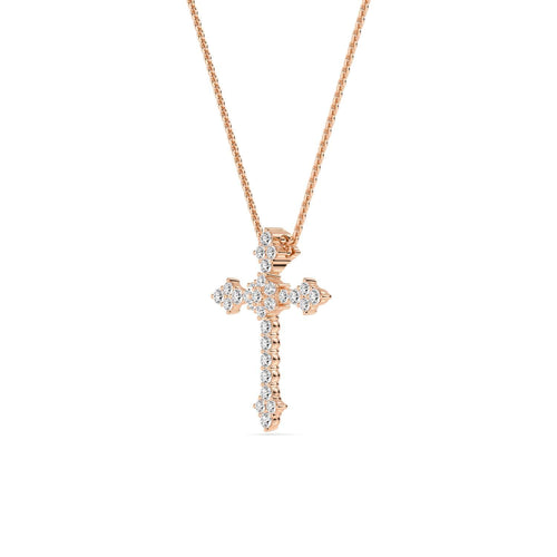 Seraphina Dawn lab grown diamond pendant