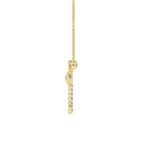 Seraphina Dawn lab grown diamond pendant