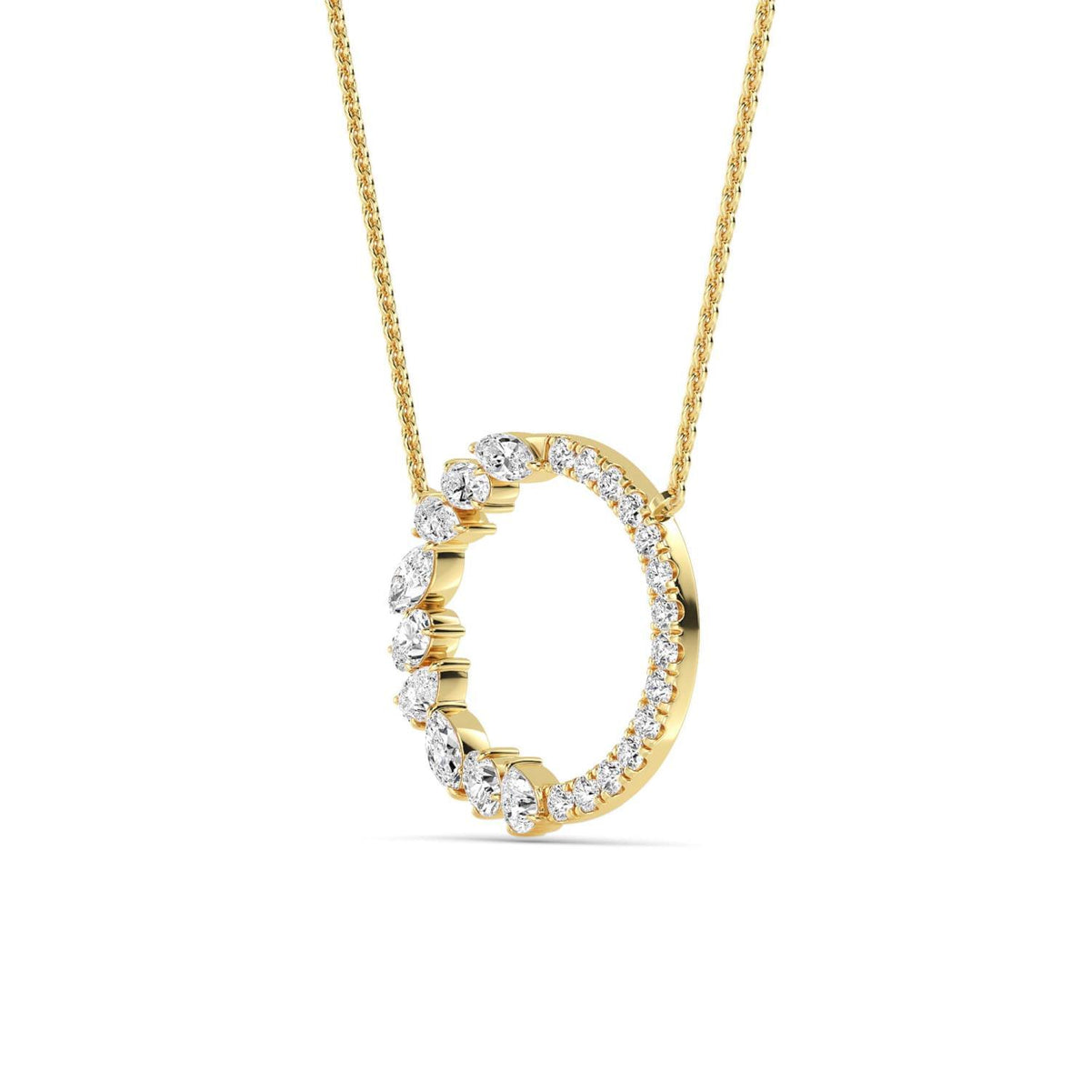 Seraphina Joy lab grown diamond pendant
