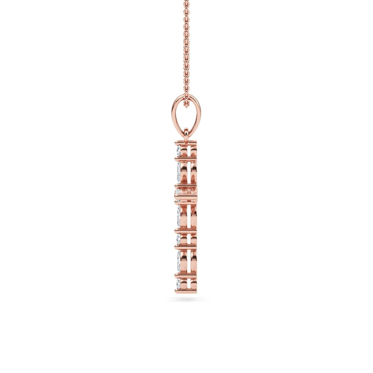 Seraphina Lune lab grown diamond pendant
