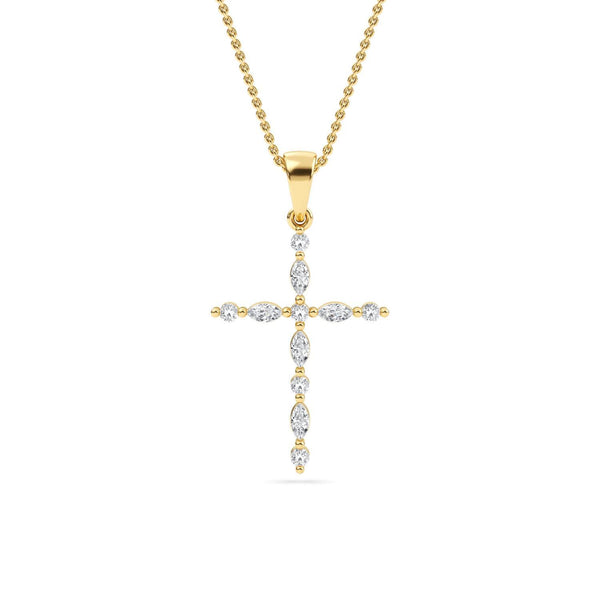 Seraphina Lune - Cross Lab Grown Diamond Pendant