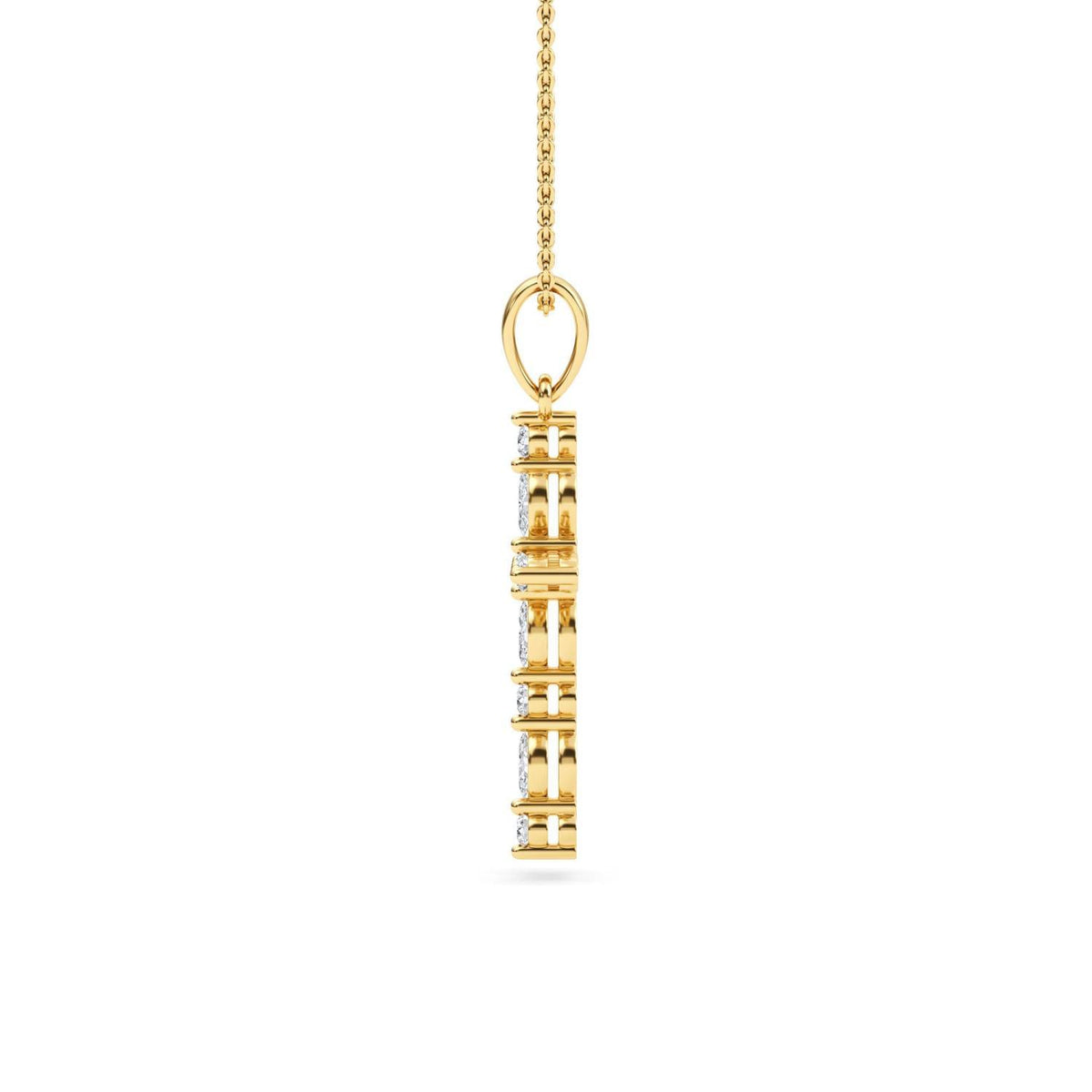 Seraphina Lune lab grown diamond pendant