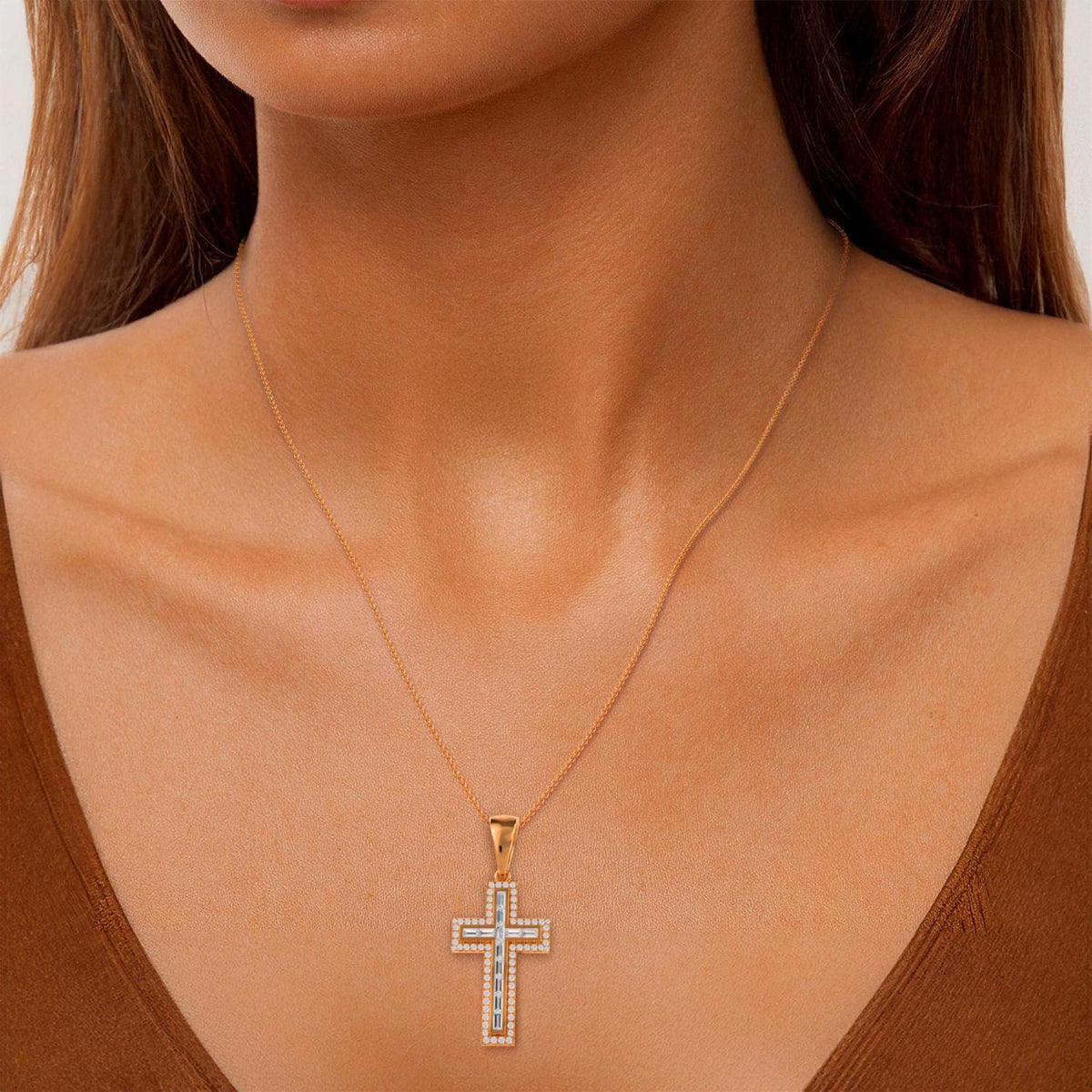 Seraphina Pearl lab grown diamond pendant