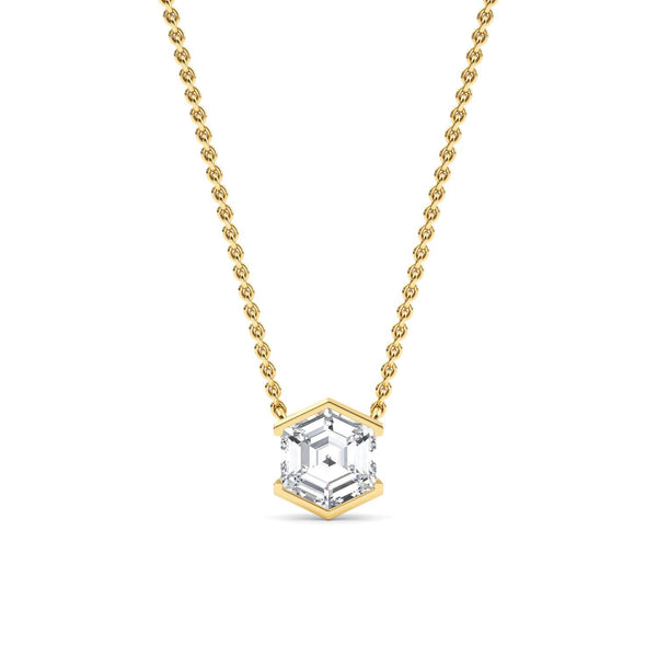 Seraphina Vale - Bezel Lab Grown Diamond Pendant