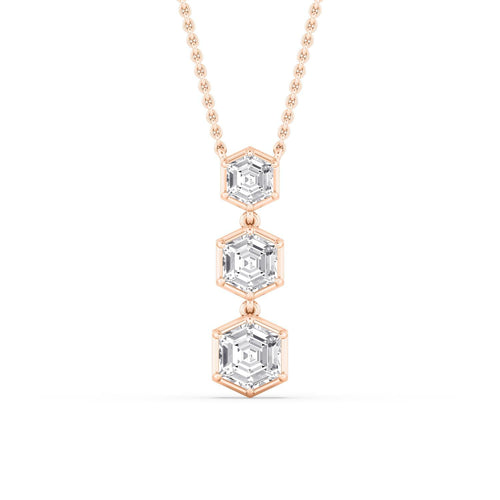 Vivienne Belle lab grown diamond pendant