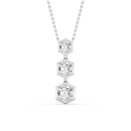 Vivienne Belle lab grown diamond pendant