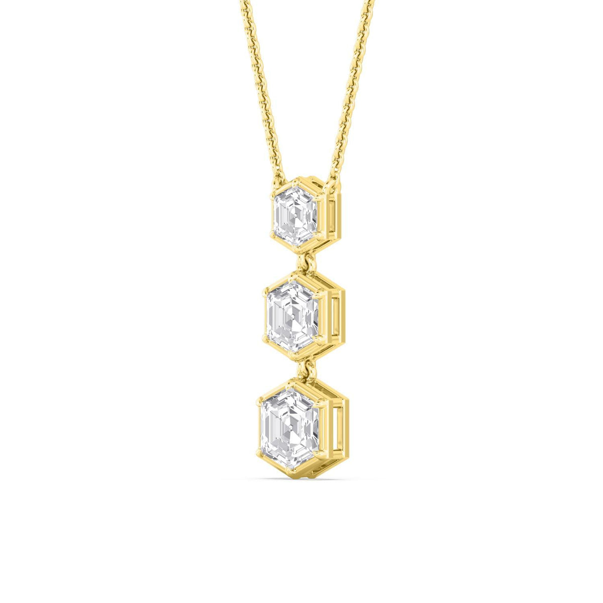 Vivienne Belle lab grown diamond pendant