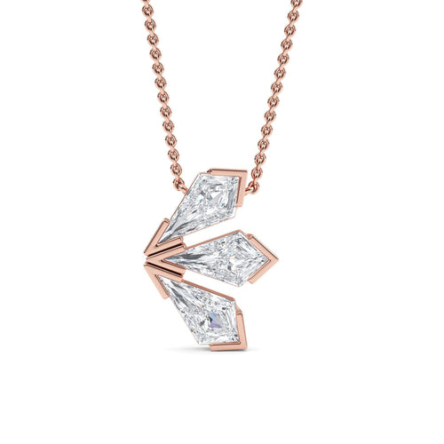 Vivienne Lune lab grown diamond pendant