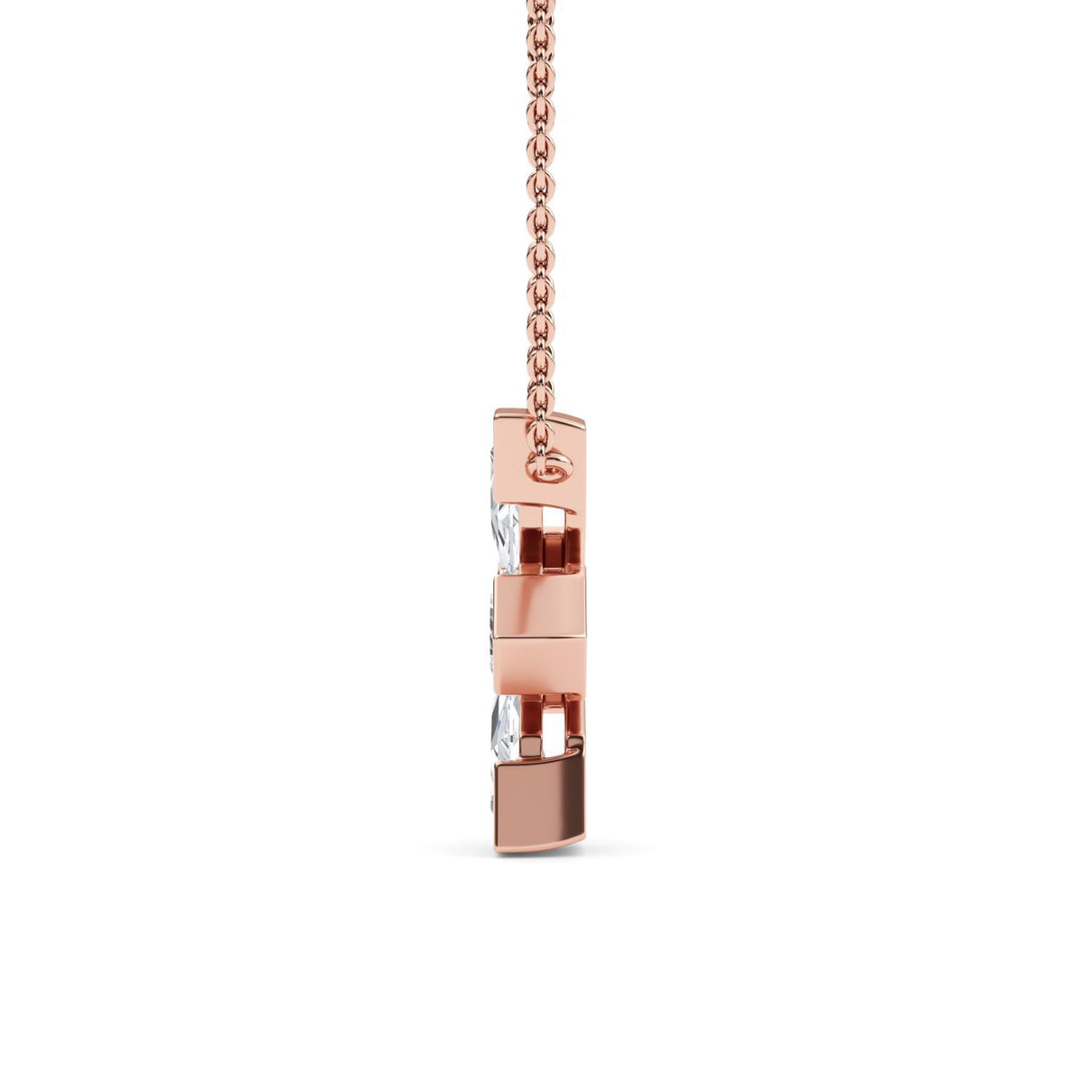 Vivienne Lune lab grown diamond pendant