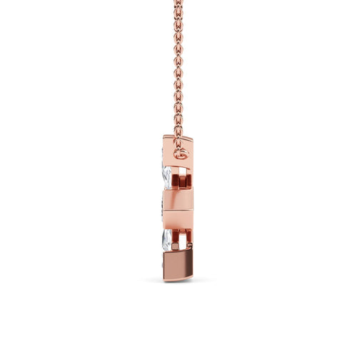 Vivienne Lune lab grown diamond pendant