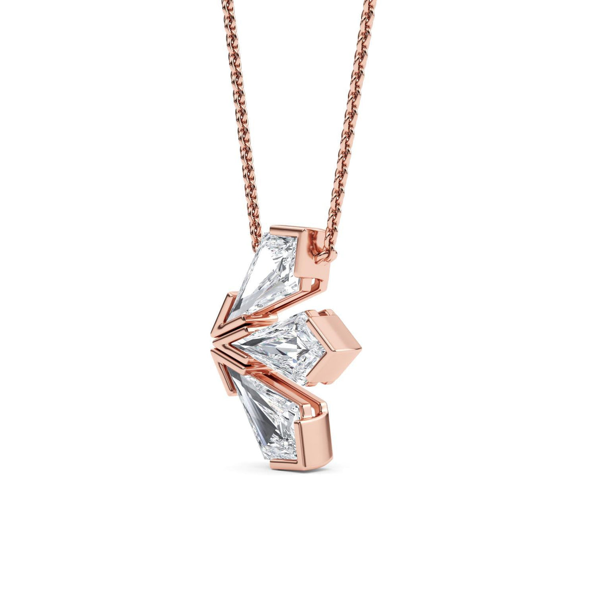 Vivienne Lune lab grown diamond pendant