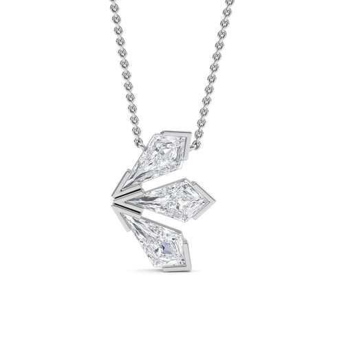 Vivienne Lune lab grown diamond pendant
