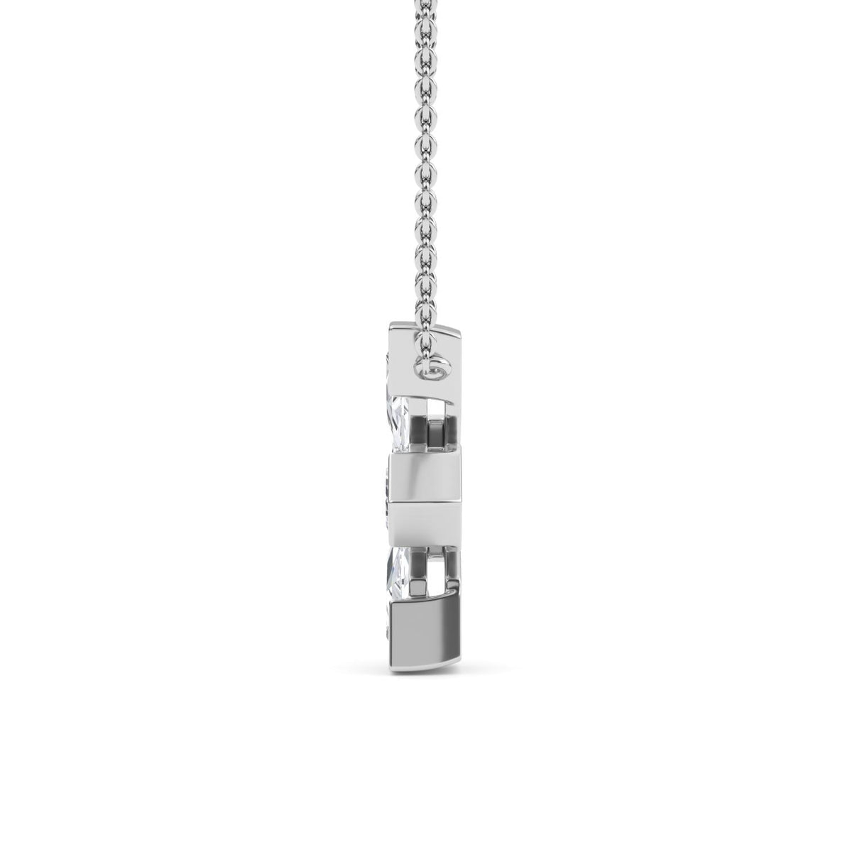 Vivienne Lune lab grown diamond pendant