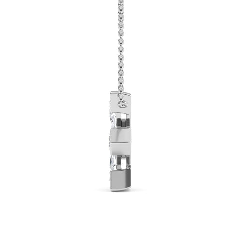 Vivienne Lune lab grown diamond pendant