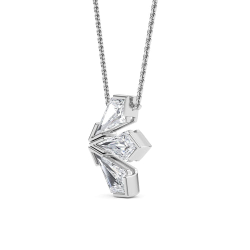 Vivienne Lune lab grown diamond pendant