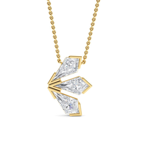 Vivienne Lune lab grown diamond pendant