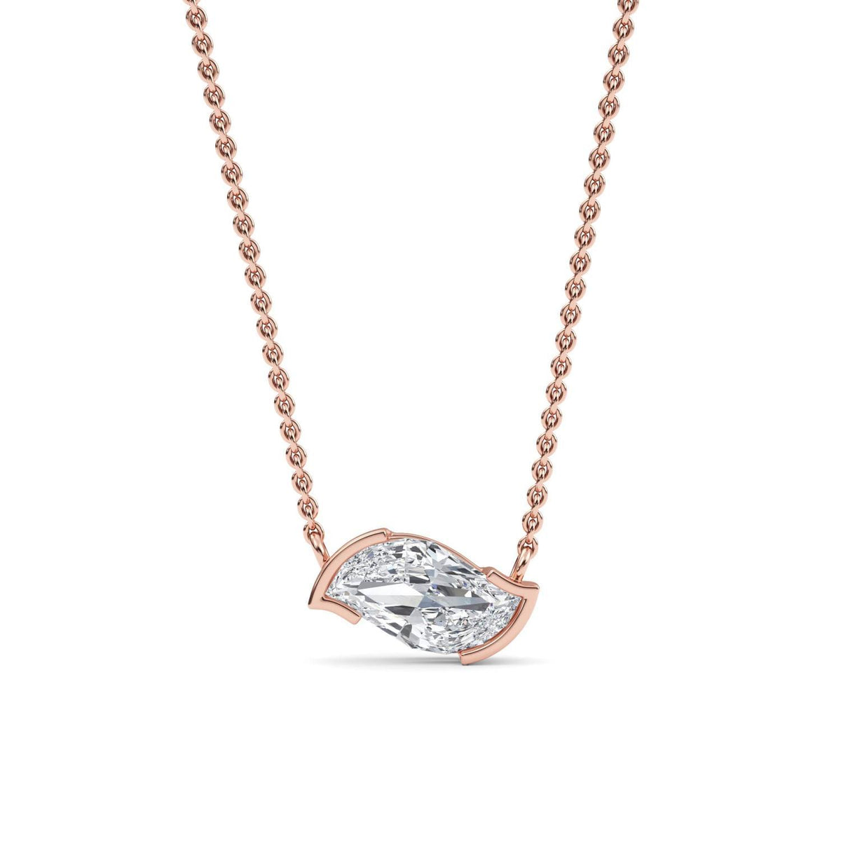 Vivienne Rose lab grown diamond pendant