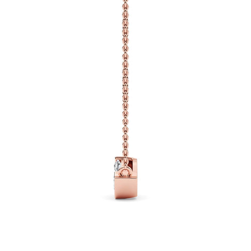 Vivienne Rose lab grown diamond pendant