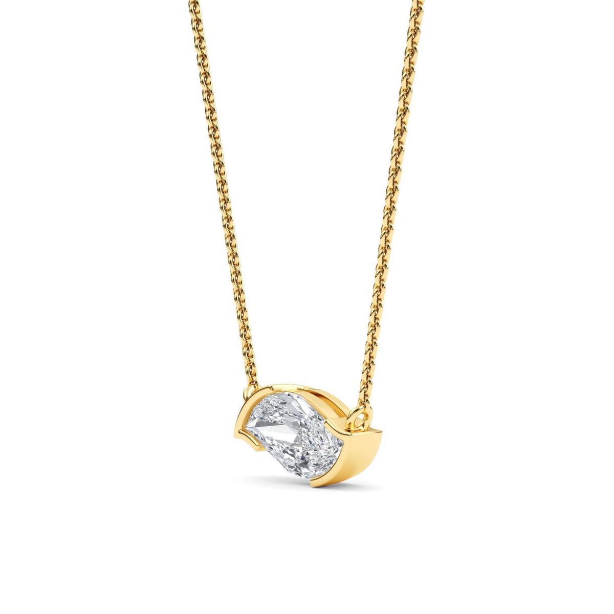 Vivienne Rose lab grown diamond pendant