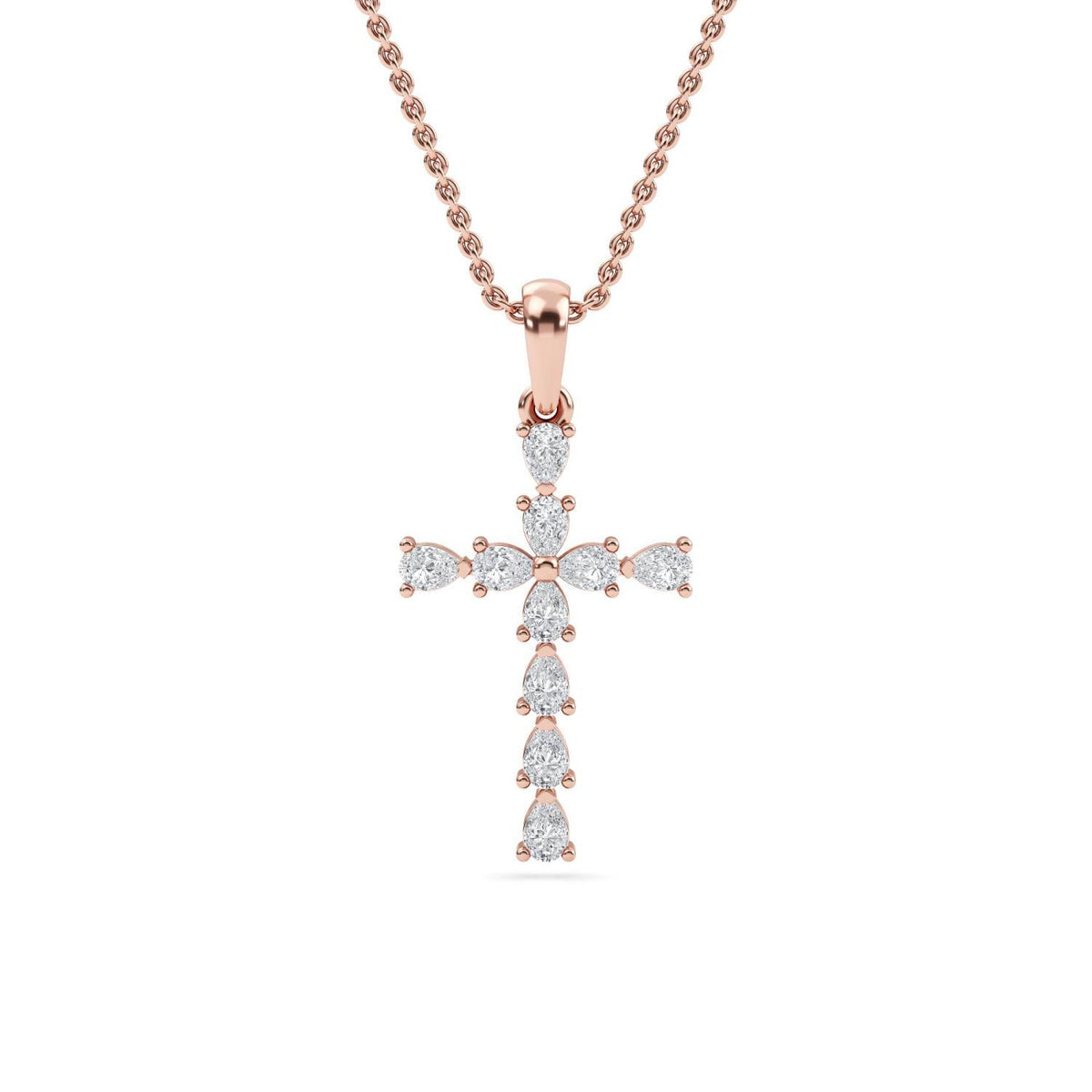 Amara Bloom lab grown diamond pendant