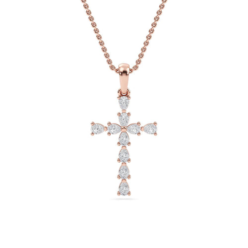 Amara Bloom lab grown diamond pendant