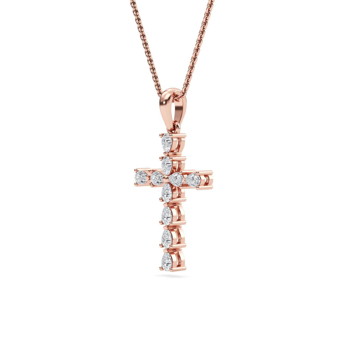 Amara Bloom lab grown diamond pendant