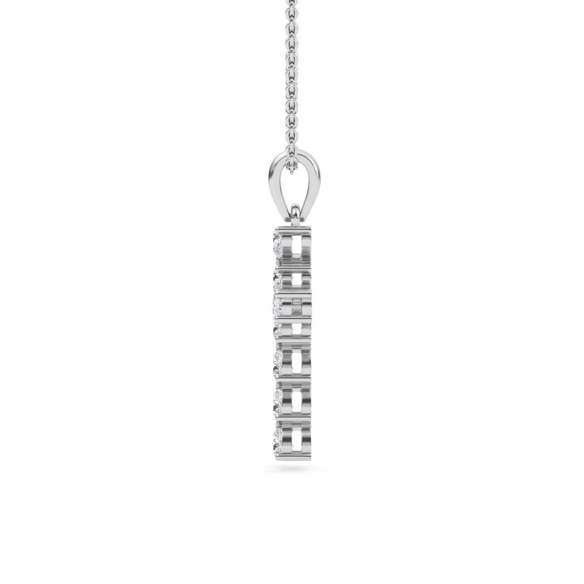 Amara Bloom lab grown diamond pendant