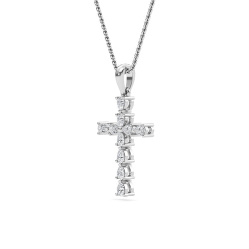 Amara Bloom lab grown diamond pendant