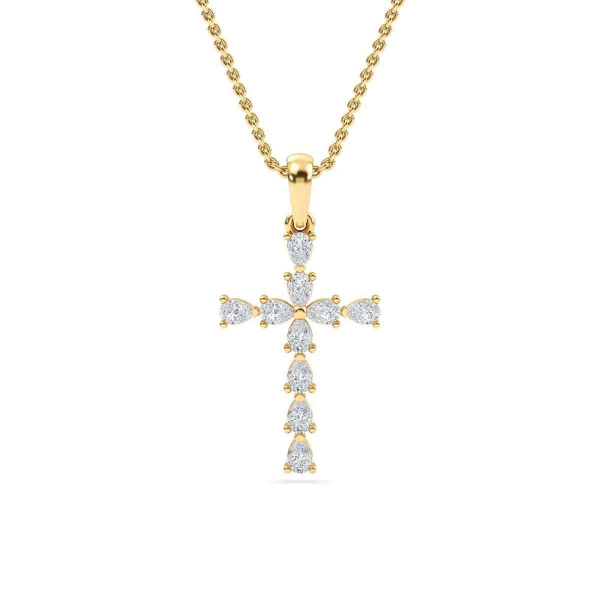 Amara Bloom lab grown diamond pendant
