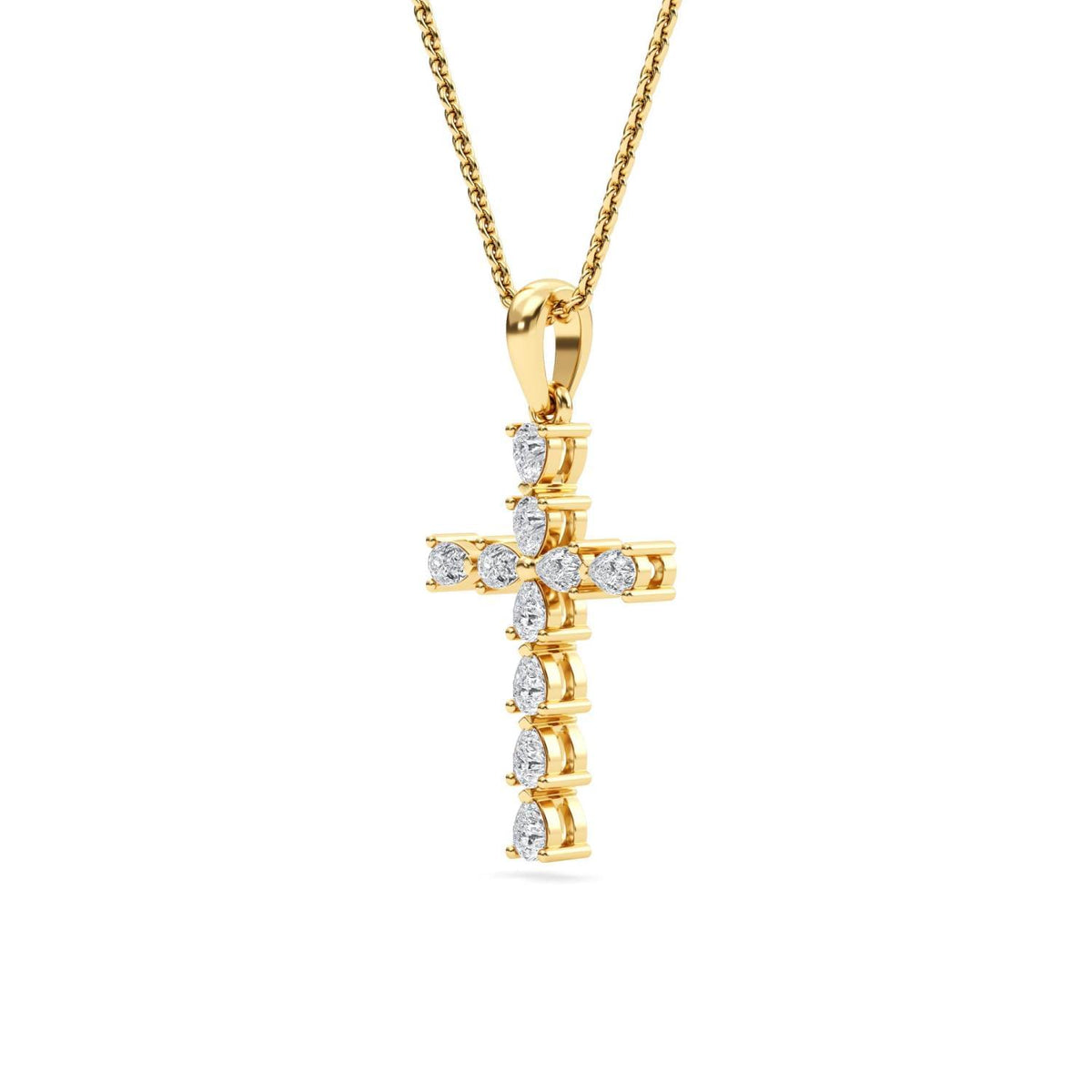 Amara Bloom lab grown diamond pendant
