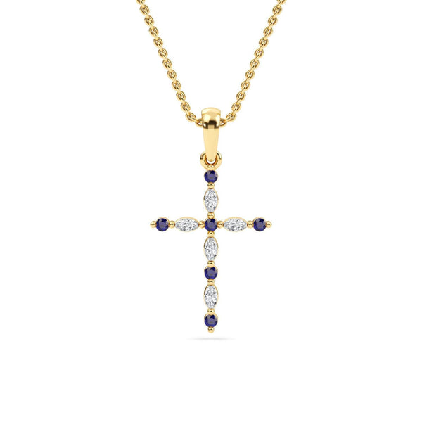 Amara Dawn - Cross Lab Grown Diamond Pendant