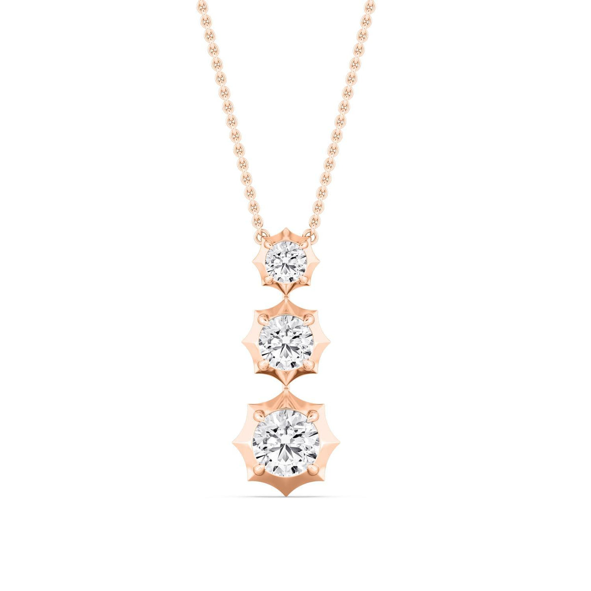Amara Joy lab grown diamond pendant