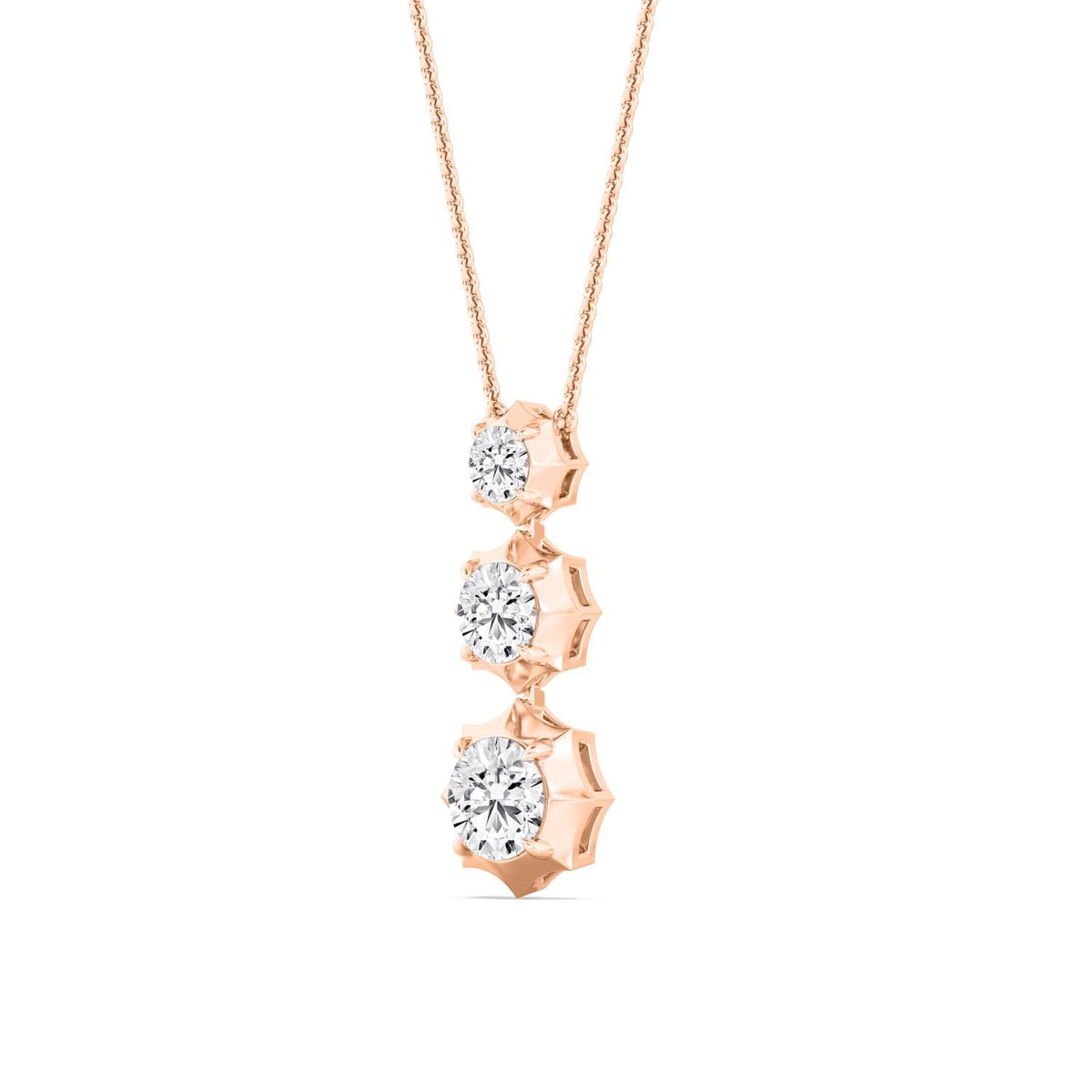Amara Joy lab grown diamond pendant