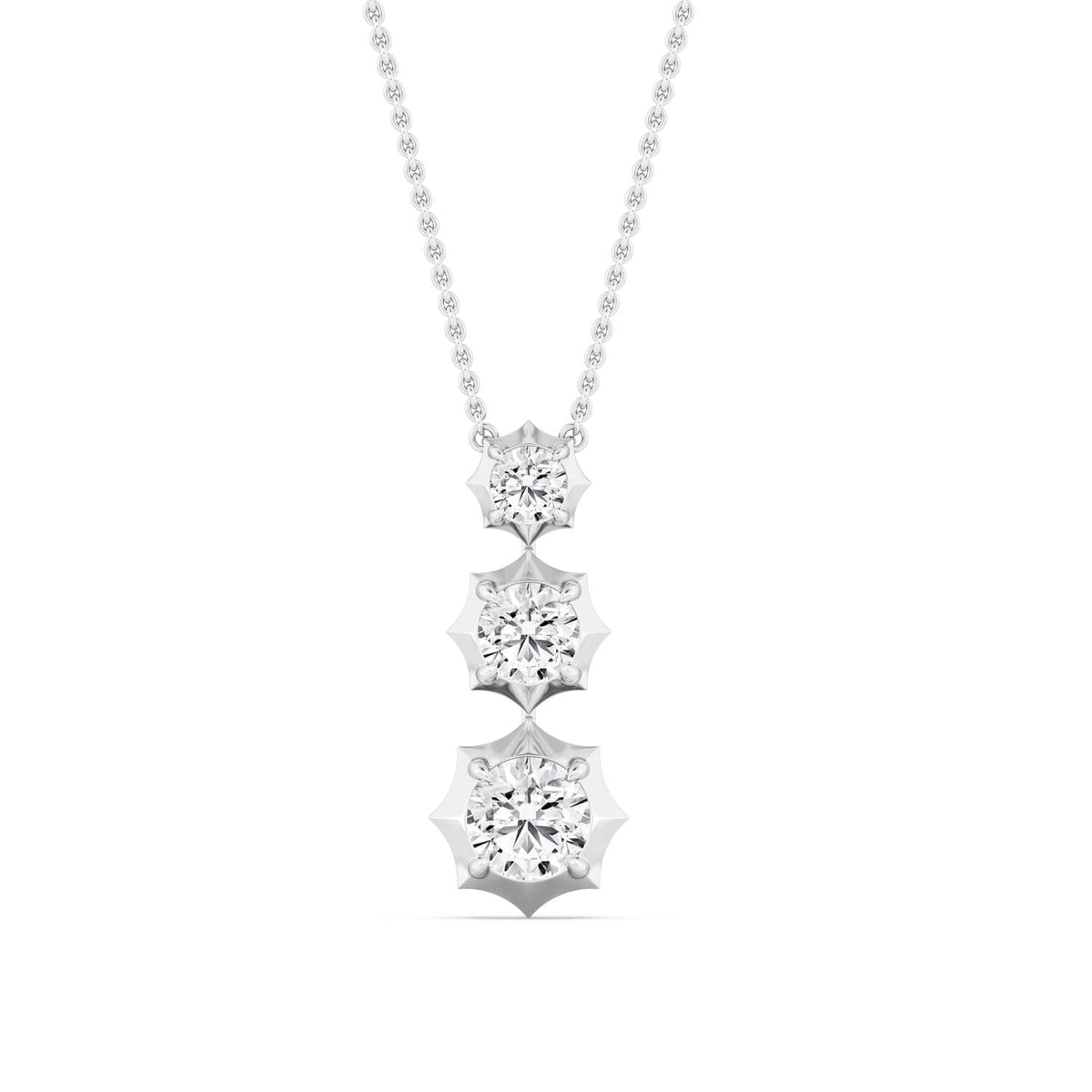 Amara Joy lab grown diamond pendant