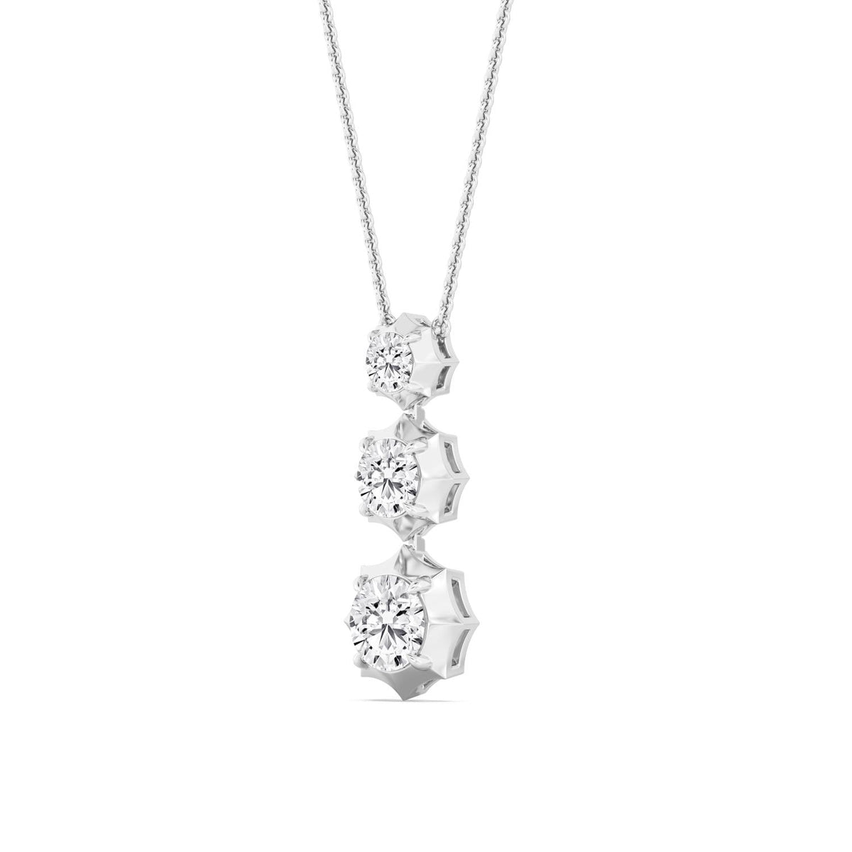Amara Joy lab grown diamond pendant