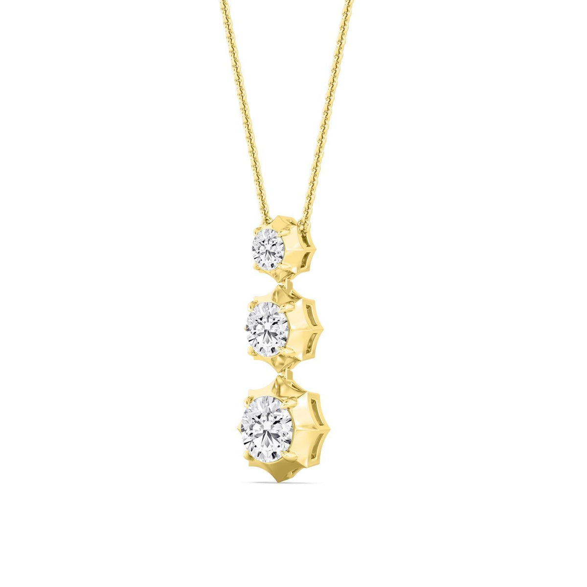 Amara Joy lab grown diamond pendant