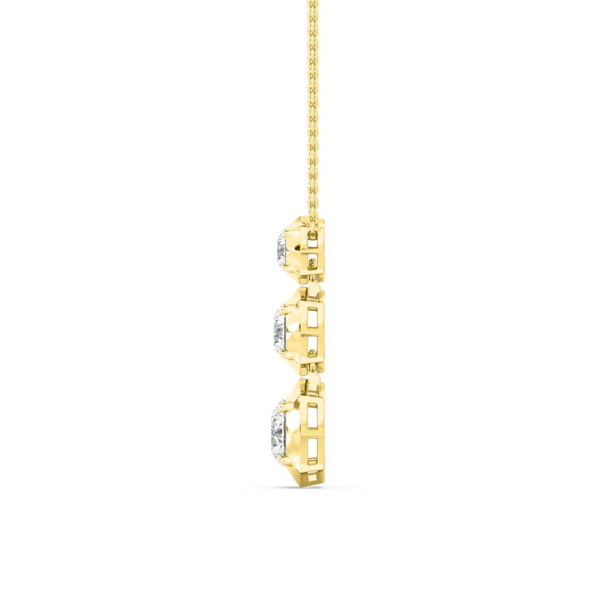 Amara Joy lab grown diamond pendant
