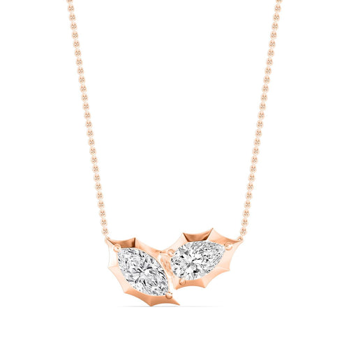Amara Lune lab grown diamond pendant