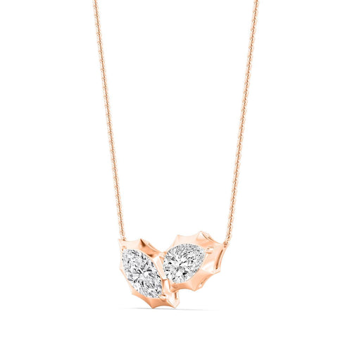 Amara Lune lab grown diamond pendant