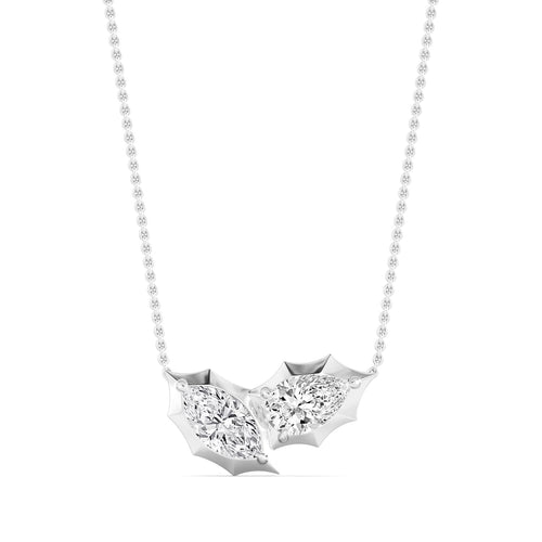 Amara Lune lab grown diamond pendant