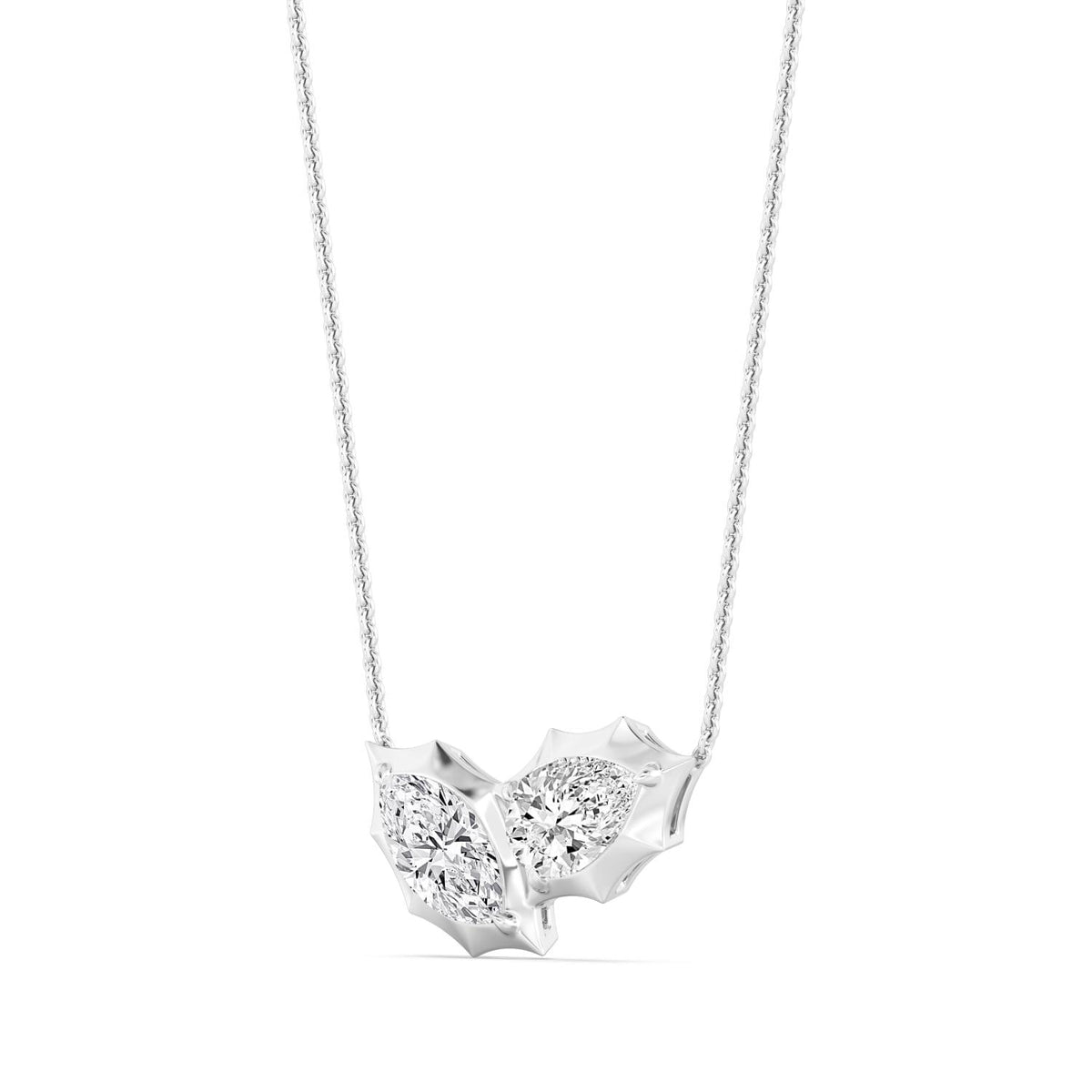 Amara Lune lab grown diamond pendant